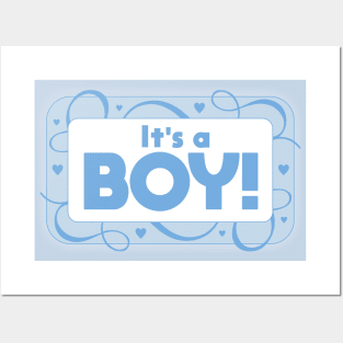 It's a Boy Posters and Art